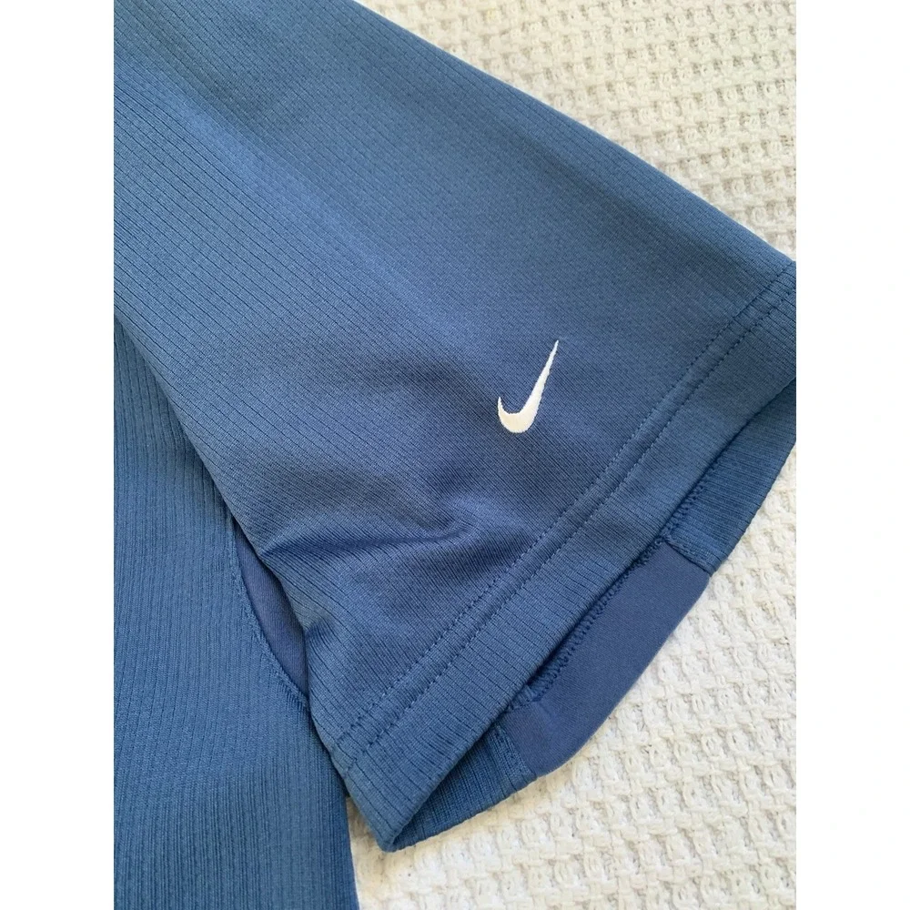 Nike Golf Nike Fit Dry Men XXL Blue Short Sleeve Polo 2XL